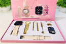 [7 in1] Smart Watch & Jewelry Combo with Interchangeable Straps | Necklace, Bracelet, Ring, Earrings