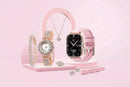 [7 in1] Smart Watch & Jewelry Combo with Interchangeable Straps | Necklace, Bracelet, Ring, Earrings